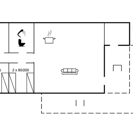 Сasa de vacaciones Gren - 580m From The Sea By Interhome Tranekær